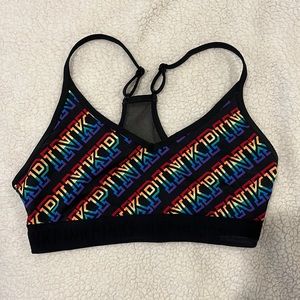 Pink (Victoria Secret) sports bra